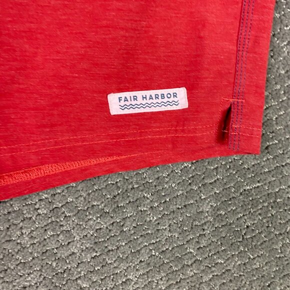 Fair Harbor Nautilus Board Shorts Men's 34 Blue Red Swim Trunks Shorts - Picture 3 of 13